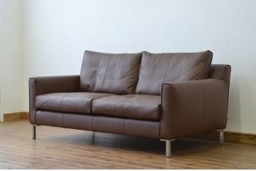 【買取】アイラーセン(eilersen)　ストリームライン特注品アクタス　本革(レザー)張りソファを買取りました。(定価約39万円)