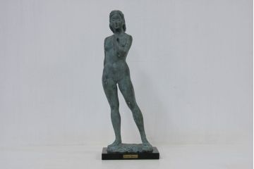 【古美術買取】小森邦夫・ブロンズ裸婦像(在銘作家物)を買取りました。