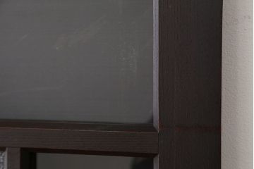 【買取】アンティーク建具　総欅!特別注文造り　ガラス戸(建具、引き戸)を買取りました。