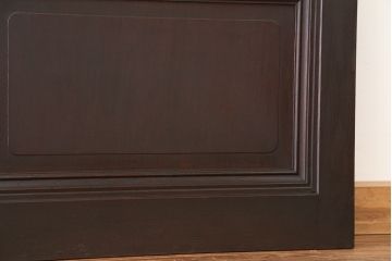 【買取】アンティーク建具　総欅!特別注文造り　ガラス戸(建具、引き戸)を買取りました。