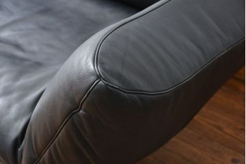 【買取】中古 デセデ(de Sede) 本革 2人掛けワイドソファ DS-140 (定価 約100万円)