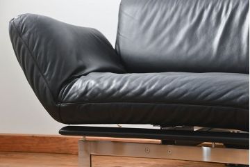 【買取】中古 デセデ(de Sede) 本革 2人掛けワイドソファ DS-140 (定価 約100万円)