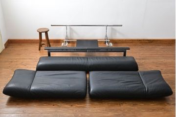 【買取】中古 デセデ(de Sede) 本革 2人掛けワイドソファ DS-140 (定価 約100万円)