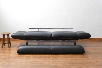 【買取】中古 デセデ(de Sede) 本革 2人掛けワイドソファ DS-140 (定価 約100万円)