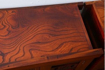 【買取】松本民芸家具 欅材 四尺水屋箪笥を買取りました