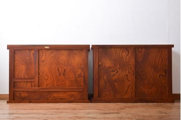 【買取】松本民芸家具 欅材 四尺水屋箪笥を買取りました