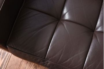 【買取】中古　ヴィンテージ家具　ノル/ノール(Knoll)　廃盤品　シックなラウンジソファ(1人掛けソファ)