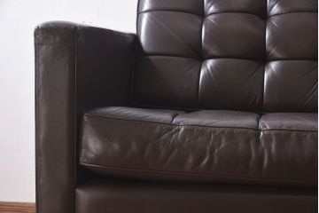 【買取】中古　ヴィンテージ家具　ノル/ノール(Knoll)　廃盤品　シックなラウンジソファ(1人掛けソファ)