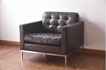 【買取】ヴィンテージ家具　ビンテージ　KNOLL(ノール)　廃盤品　1人掛けソファを買取りました。