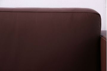 【買取】中古　ノル/ノール(Knoll)社　本革3人掛けソファ(アームソファ)(定価約220万円)