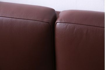 【買取】中古　ノル/ノール(Knoll)社　本革3人掛けソファ(アームソファ)(定価約220万円)