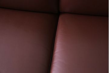【買取】中古　ノル/ノール(Knoll)社　本革3人掛けソファ(アームソファ)(定価約220万円)