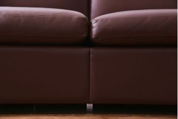 【買取】中古　ノル/ノール(Knoll)社　本革3人掛けソファ(アームソファ)(定価約220万円)