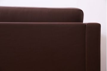 【買取】中古　ノル/ノール(Knoll)社　本革3人掛けソファ(アームソファ)(定価約220万円)
