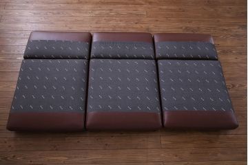 【買取】中古　ノル/ノール(Knoll)社　本革3人掛けソファ(アームソファ)(定価約220万円)