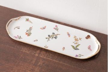 【骨董買取】ハンガリー　HEREND(ヘレンド)　FRC　サンドイッチトレイ(ケーキトレイ、テーブルウェア)を買取りました。