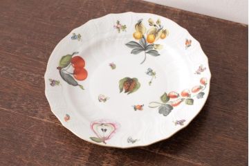 【骨董買取】ハンガリー　HEREND(ヘレンド)　FRN　フルーツネッカー　プレート(サラダ皿、洋食器)を買取りました。
