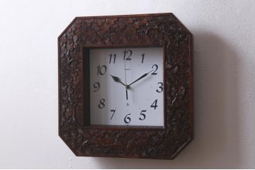 【買取】軽井沢彫りの壁掛け時計を買取ました。