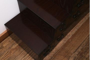 【買取】青木産業 ケヤキ材 階段箪笥セットを買取りました
