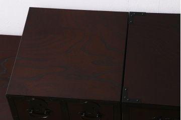 【買取】青木産業 ケヤキ材 階段箪笥セットを買取りました