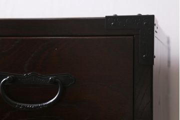 【買取】青木産業 ケヤキ材 階段箪笥セットを買取りました