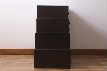 【買取】青木産業 ケヤキ材 階段箪笥セットを買取りました