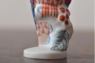 【骨董買取】ハンガリー　HEREND(ヘレンド)　ウサギ　鳥　フィギュリン5個セット　陶器　置物を買取りました