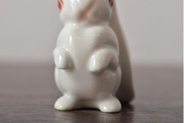 【骨董買取】ハンガリー　HEREND(ヘレンド)　ウサギ　鳥　フィギュリン5個セット　陶器　置物を買取りました