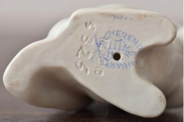 【骨董買取】ハンガリー　HEREND(ヘレンド)　ウサギ　鳥　フィギュリン5個セット　陶器　置物を買取りました