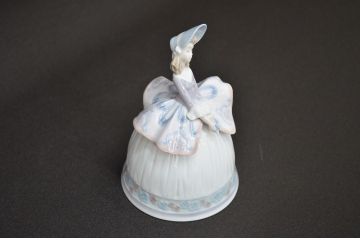 【買取】ユーロカーサ(EURO CASA)　リヤドロ(LLADRO)　春の貴婦人　卓上ベル(廃盤品)