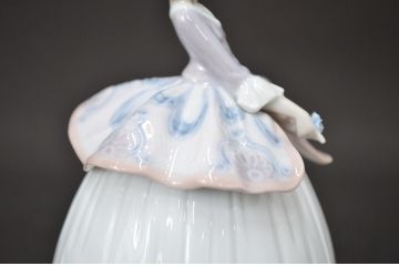 【買取】ユーロカーサ(EURO CASA)　リヤドロ(LLADRO)　春の貴婦人　卓上ベル(廃盤品)