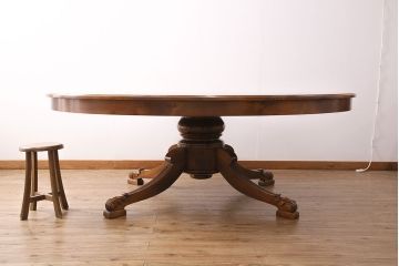 【買取】中古　美品　展示品　バロッサバレンティ(VARO,S.A. VALENTI)　希少!　特大サイズのダイニングテーブル(ミーティングテーブル)(定価約185万円)
