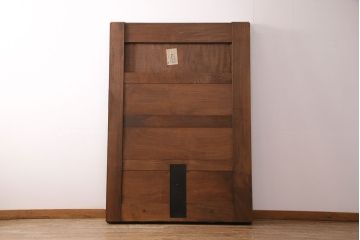 【買取】和製アンティーク 総欅 一枚板 漆塗り 蔵戸を買取りました