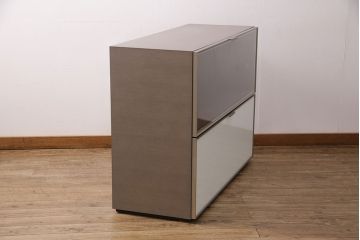 【買取】中古　arflex(アルフレックス)　C.C.09(シー.シー.09)　シンプルでモダンな佇まいが上質な空間を演出するサイドボード(収納棚、戸棚)(定価約59万円)