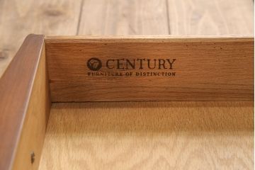【買取】中古　美品　アメリカ製　センチュリー社(CENTURY)　サァラ麻布取り扱い品　エレガントな佇まいが魅力のビューローブックケース(本箱、キャビネット、デスク)(定価約190万円)