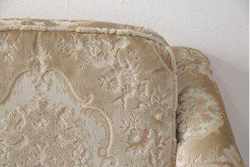 【買取】中古　美品　カリモク家具(karimoku)　domani(ドマーニ)　エクセルライフ　エレガントな雰囲気漂う3人掛けソファ(アームソファ)(定価約45万円)