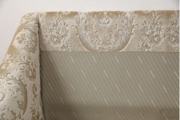 【買取】中古　美品　カリモク家具(karimoku)　domani(ドマーニ)　エクセルライフ　エレガントな雰囲気漂う3人掛けソファ(アームソファ)(定価約45万円)