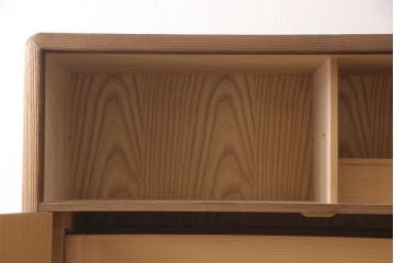 【買取】中古　美品　松創　焼桐　木匠・多々納邦男作　美しい杢目が上質な雰囲気を演出する総桐箪笥(大丸、衣装箪笥、和タンス、着物箪笥)