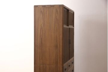 【買取】中古　美品　松創　焼桐　木匠・多々納邦男作　美しい杢目が上質な雰囲気を演出する総桐箪笥(大丸、衣装箪笥、和タンス、着物箪笥)