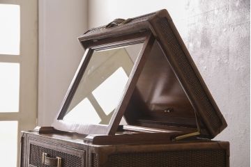 【買取】中古　極美品　MAITLAND SMITH(メートランドスミス)　希少!アクセサリーの収納に便利なジュエリーチェスト(定価約80万円)(ランジェリーチェスト、引き出し)