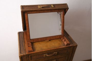 【買取】中古　極美品　MAITLAND SMITH(メートランドスミス)　希少!アクセサリーの収納に便利なジュエリーチェスト(定価約80万円)(ランジェリーチェスト、引き出し)