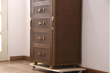 【買取】中古　極美品　MAITLAND SMITH(メートランドスミス)　希少!アクセサリーの収納に便利なジュエリーチェスト(定価約80万円)(ランジェリーチェスト、引き出し)