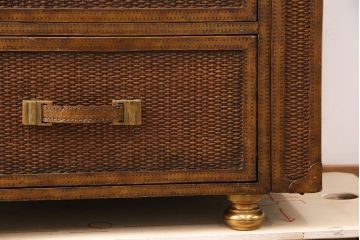【買取】中古　極美品　MAITLAND SMITH(メートランドスミス)　希少!アクセサリーの収納に便利なジュエリーチェスト(定価約80万円)(ランジェリーチェスト、引き出し)