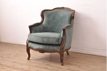 【買取】domani(ドマーニ)　Louis(ルイ)XVシリーズの1人掛けソファを買取ました。(定価約40万円)