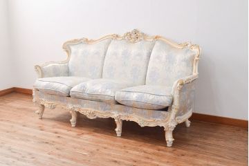 【買取】SILIK(シリック) 3人掛けソファを買取ました。(定価約90万円)