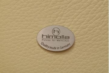 【買取】中古 美品 IDC大塚家具取り扱い 高級ブランド himolla(ヒモラ) Kassel(カッセル) 高級感ある佇まいの本革2人掛けソファ(定価約40万円)(二人掛けソファ、アームチェア)