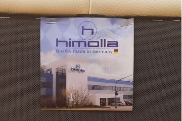 【買取】中古 美品 IDC大塚家具取り扱い 高級ブランド himolla(ヒモラ) Kassel(カッセル) 高級感ある佇まいの本革2人掛けソファ(定価約40万円)(二人掛けソファ、アームチェア)