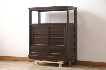 【買取】北海道民芸家具　HM105の飾り棚を買取ました。(定価約23万円)