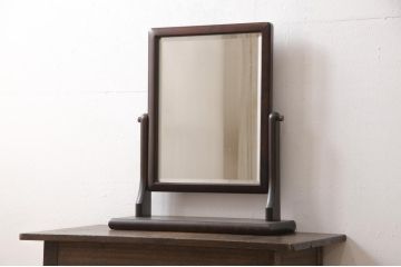 【買取】北海道民芸家具の卓上ミラーを買取ました。