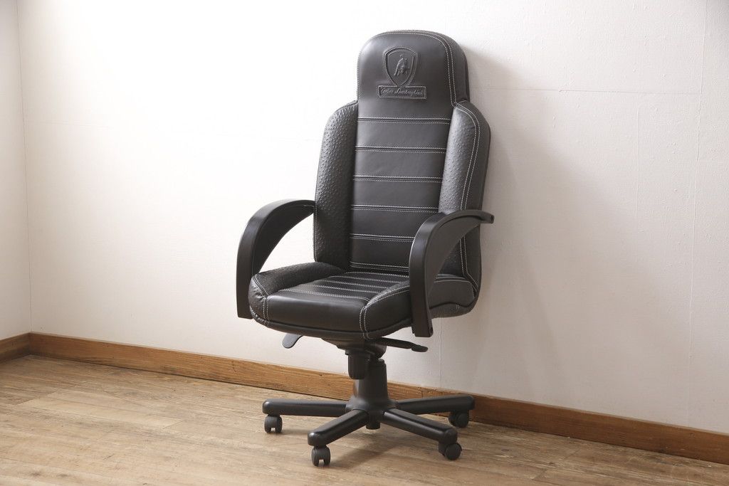 【買取】トニーノ・ランボルギーニ(Tonino Lamborghini) Formitalia(フォルミタリア) 本革 オーストリッチ オフィスチェアを買取りました。(定価約100万円)